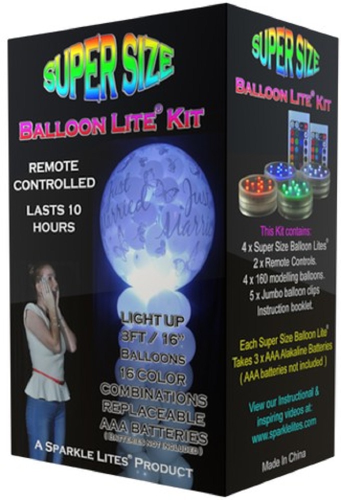 Riesenballon-Ventil mit LED